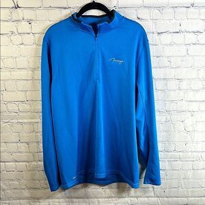 ✨ Royal Blue Nike Dri-Fit Quarter-Zip - Men’s Size Large
